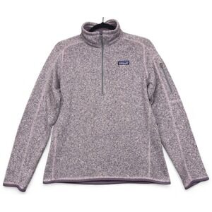 Patagonia Better Sweater 1/4 Zip Pullover Purple Medium